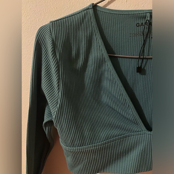 Garage longsleeve, size small, deep greenish blue colour, maybe worn once before - Picture 1 of 2